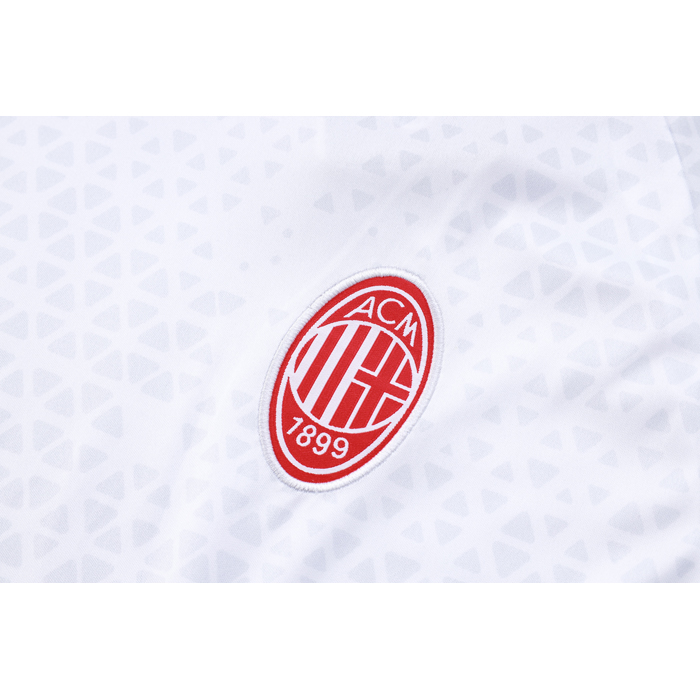 Camiseta de Entrenamiento AC Milan 23-24 Blanco - Haga un click en la imagen para cerrar